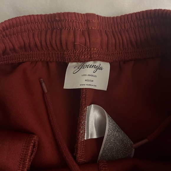 YoungLA Scuba Shorts - Brick Red - Medium - Picture 3 of 3